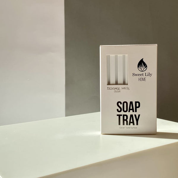 Soap Tray Corian - Designer White | Sæbeskål Corian - 