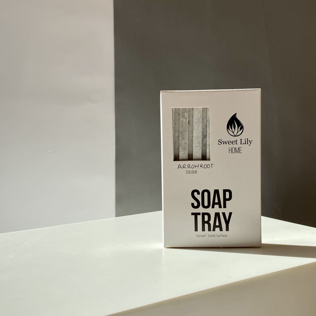 Corian Soap Tray - Arrowroot | Sæbeskål Corian - Arrowroot -