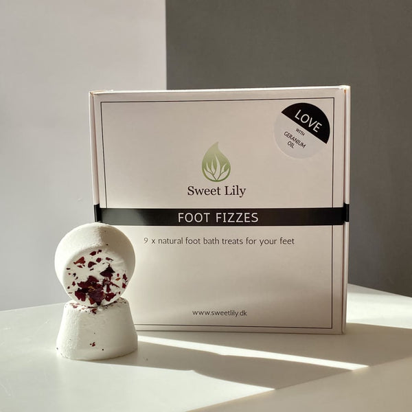 Foot Fizzes - Love 9 stk - Foot Fizzes