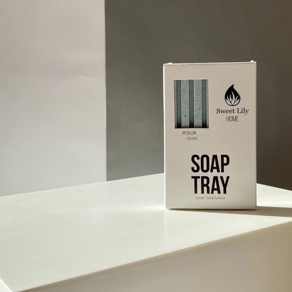 Soap Tray Corian - Aqua | Sæbeskål Corian - Aqua - 